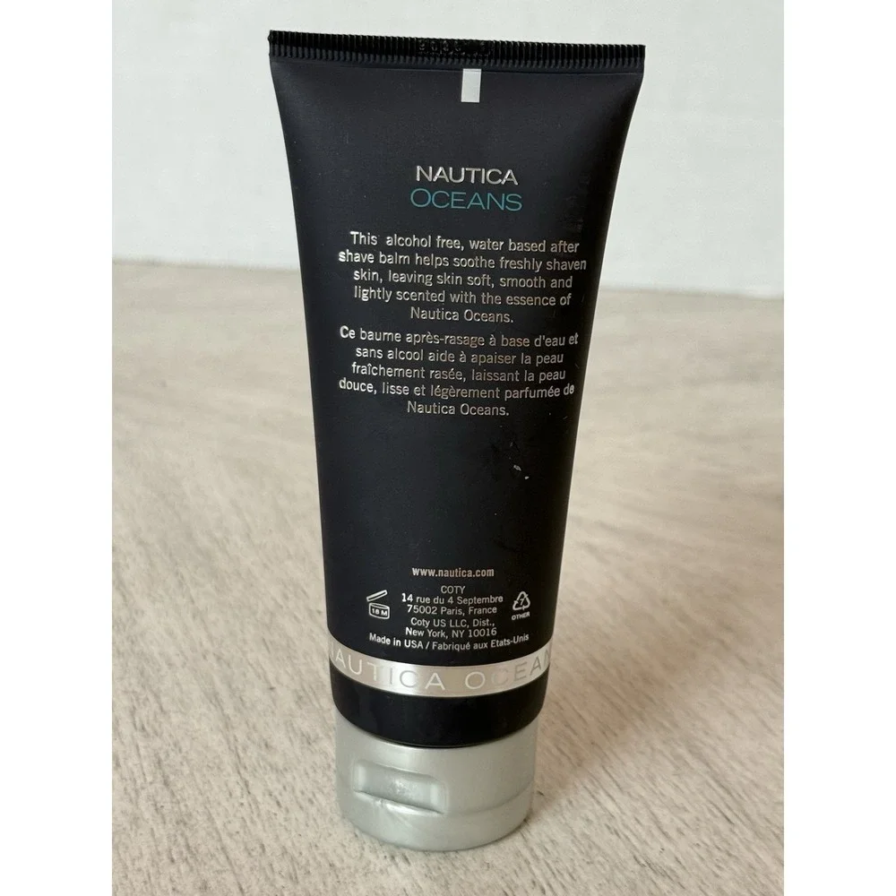 NAUTICA Oceans Pure Water Aftershave Balm 100mL 3.4oz Men's Fragrance